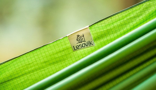 Lesovik - Hamak turystyczny DUCH z zawieszeniem - Treetop Green