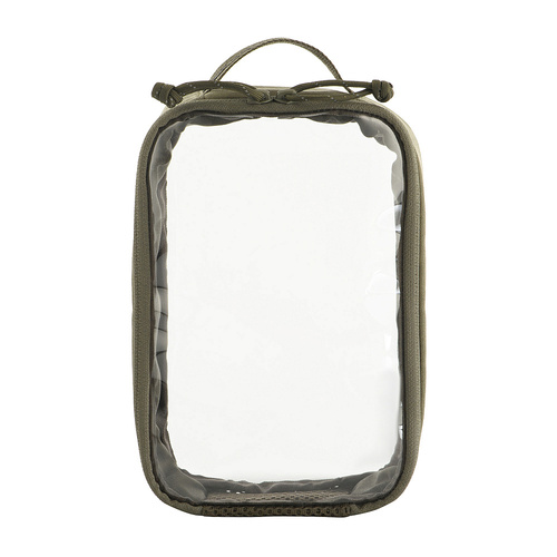 M-Tac - Organizer ergonomiczny przezroczysty Elite - Rozmiar Small 22x14 cm - Cordura 500D - Ranger Green - 10147023