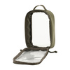 M-Tac - Organizer ergonomiczny przezroczysty Elite - Rozmiar Small 22x14 cm - Cordura 500D - Ranger Green - 10147023