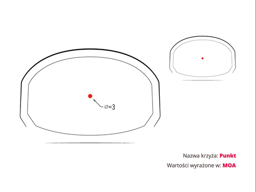 Vortex Optics - Kolimator Venom Red Dot - 3 MOA