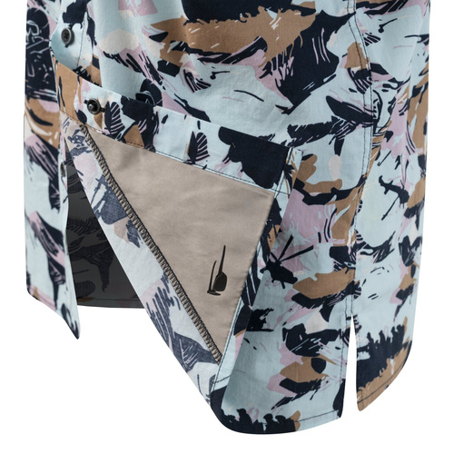 Helikon - Koszula Hawajska z krótkim rękawem - Cotton Blend - Brushstroke Camo - KO-HAW-CB-1S