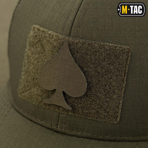 M-Tac - Naszywka Spades - Morale Patch - Ranger Green - 51138023
