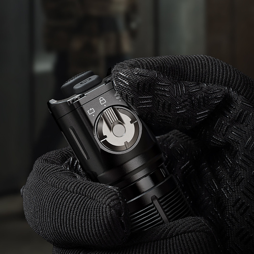 Fenix - Latarka taktyczna LED TK25R z akumulatorem 5000 mAh- 3600 lm - Czarna - TK25R