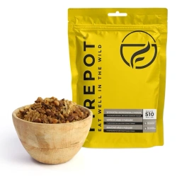 Posiłek suszony Firepot Wykwintna wieprzowina z fasolką - 510 kcal - PL-BEANS-REG-YELL