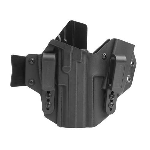 DOUBLETAP GEAR - Kabura wewnętrzna Kydex Appendix IWB z ładownicą do HK P30/SFP9 - IWB - Czarna