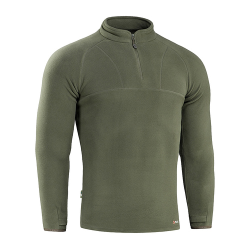 M-Tac - Bluza polarowa raglanowa kardigan Delta Polartec - Oliwkowa - 70022062