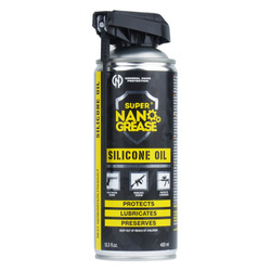 General Nano Protection - Olej silikonowy do broni Super Nano Grease Silicone Oil - Spray - 400 ml - 760860