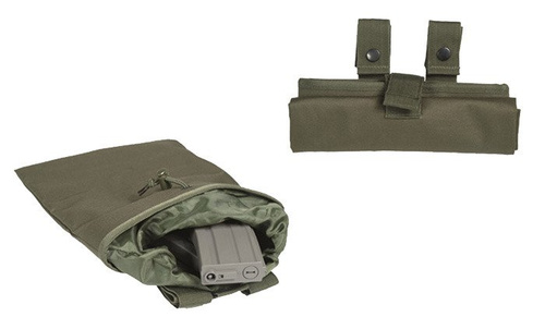 Mil-Tec - Worek zrzutowy na magazynki - MOLLE/PALS - Poliester - Zielony OD - 16156001