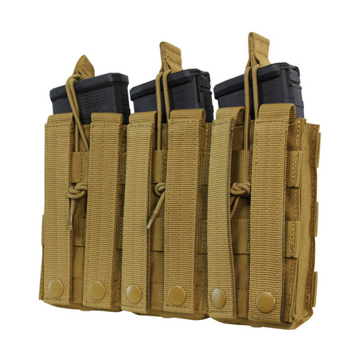 Condor - Ładownica Open Top Triple M4/M16 Mag Pouch - Czarny – MA27-002