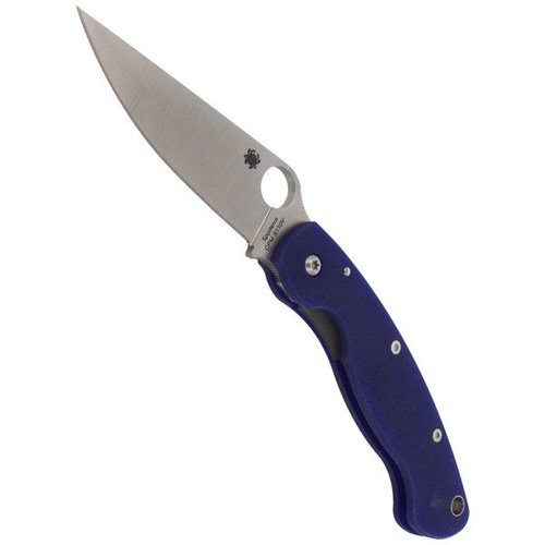 Spyderco - Nóż składany Military™ Model G-10 Dark Blue CPM S110V - C36GPDBL