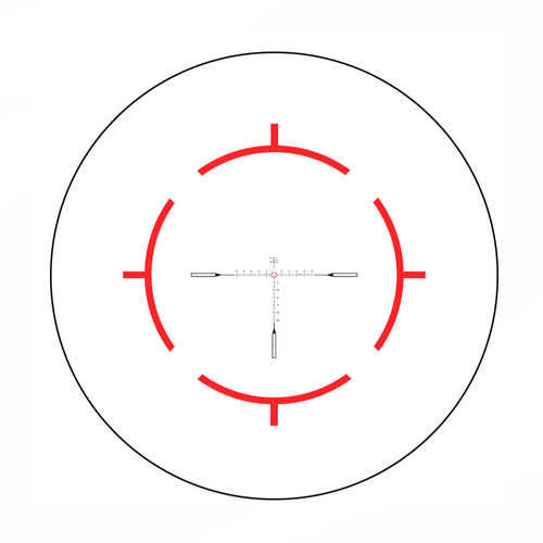 Vector Optics -  Luneta Continental x10 ED RAR - 1-10x28 - 34 mm - Czarny - SCFF-48