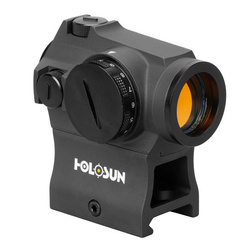 Holosun - Kolimator zamknięty HE403R - Złoty znak celowniczy - Montaż niski i 1/3 Co-witness - HE403R-GD