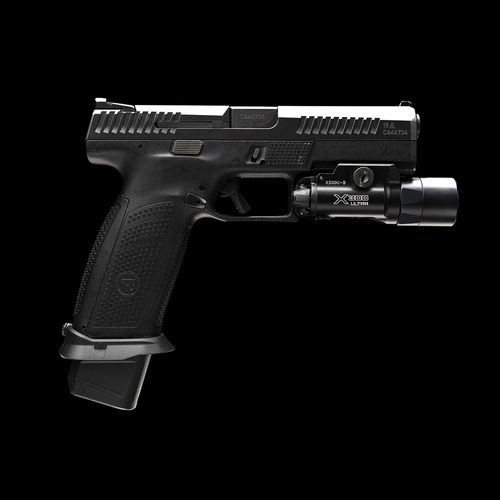 Strike Industries - Powiększony lejek magazynka do pistoletu CZ P-10 F - Czarny - SI-CZP10F-MAGWELL	