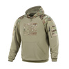 M-Tac - Bluza z kapturem Combat - Bawełna - Light Olive - 20520083
