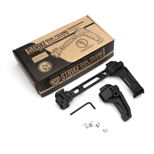 Strike Industries - Kolba składana Strike Folding Adapter - Czarna - SI-FSA-DUAL