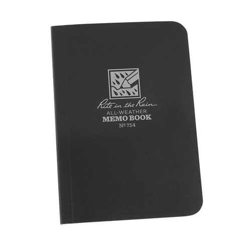 Rite in the Rain - Notatnik wodoodporny - 3 1/2 x 5" - 754 - Czarny