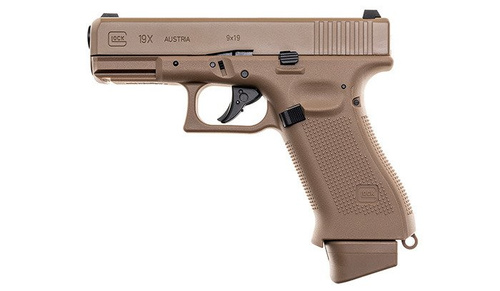 Umarex - Replika pistoletu Glock 19X - CO2 GBB - Coyote - 2.6435