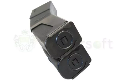 LCT - Replika pistoletu maszynowego PP-19-01 Witiaź - Czarny - LCT-01-010638