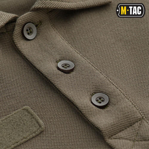 M-Tac - Koszula taktyczna Polo z długim rękawem - Dark Olive - 80021048