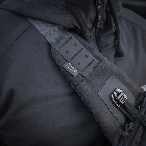 M-Tac - Plecak Cross Bag Slim Elite Hex - Czarny - 10210002