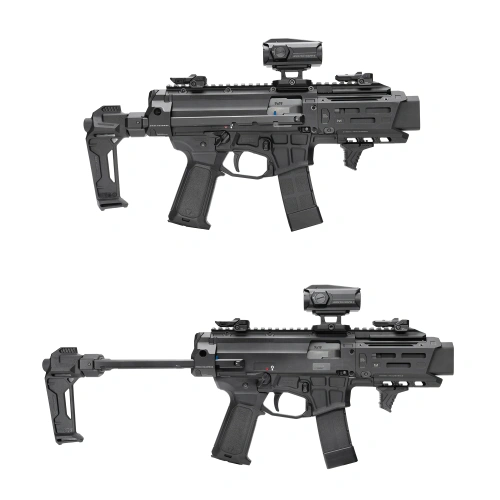 Strike Industries - Kolba składana dla CZ 3/3+ Scorpion - QD - Czarna - SI-CEVO-PDW-STOCK
