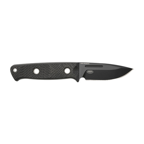 Benchmade - Nóż survivalowy 165BK Mini Bushcrafter - CPM-CruWear - Czarny - 165BK