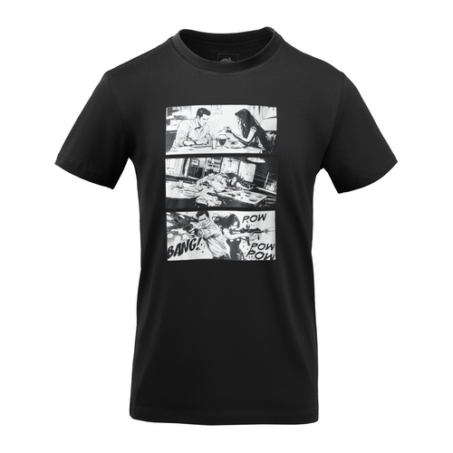 Helikon - T-shirt Combat Date - Bawełna - Mid Grey Melange - TS-CBT-CO-2M