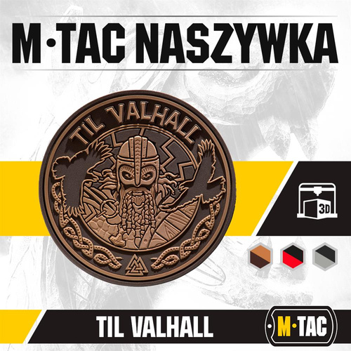 M-Tac - Naszywka Til Valhall - PVC - Coyote - 51142005