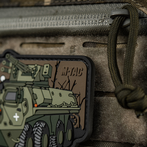 M-Tac - Naszywka Morale Patch 3D BTR-4 Bucephalus - PVC - Zielony/Brązowy - 51348367