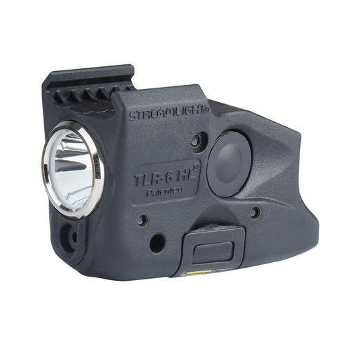 Streamlight - Latarka taktyczna na broń z laserem TLR-6 HL G - Glock Rail Mount - Czarny - L-69353