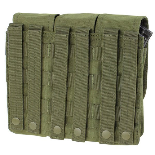Condor - Ładownica Triple AK, G36 Pouch - Czarny - MA33-002