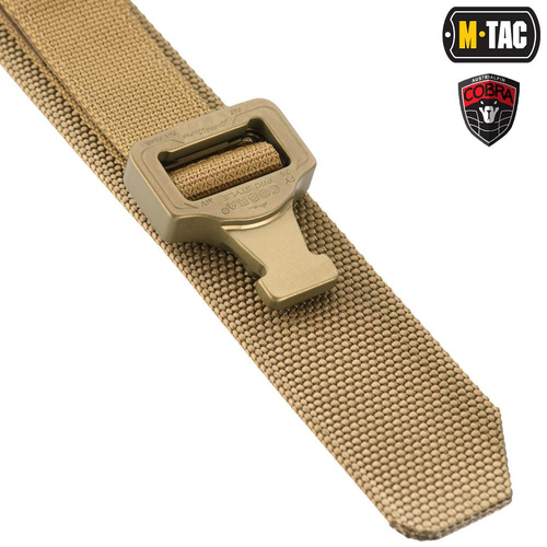 M-Tac - Pas taktyczny Cobra Buckle Tactical Belt - Coyote - 10126005