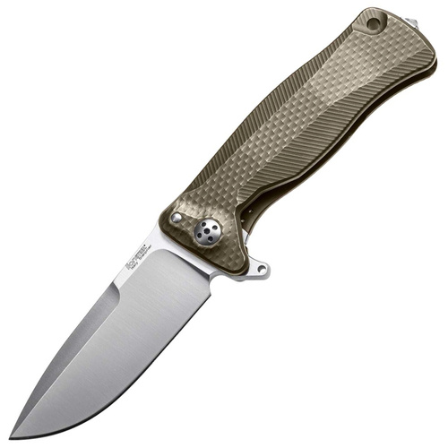 LionSteel - Nóż składany SR11 - Sleipner - Brązowy - SR11 B