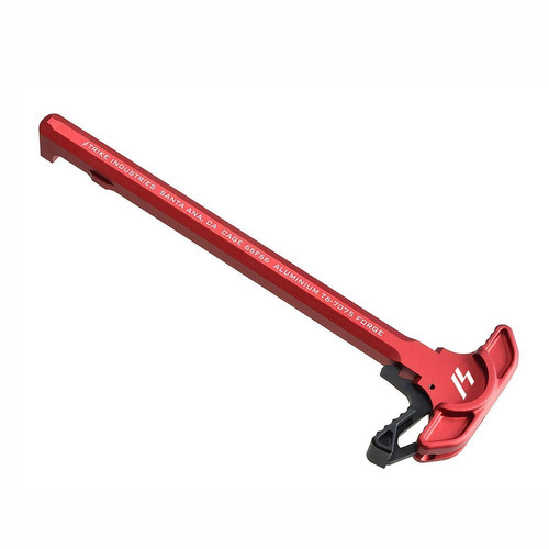 Strike Industries - Dźwignia napinania z powiększonym zębem Charging Handle with Extended Latch - Czerwony - ARCH-EL-RED