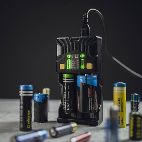 Armytek - Ładowarka Uni C2 - Adapter samochodowy - A02401C