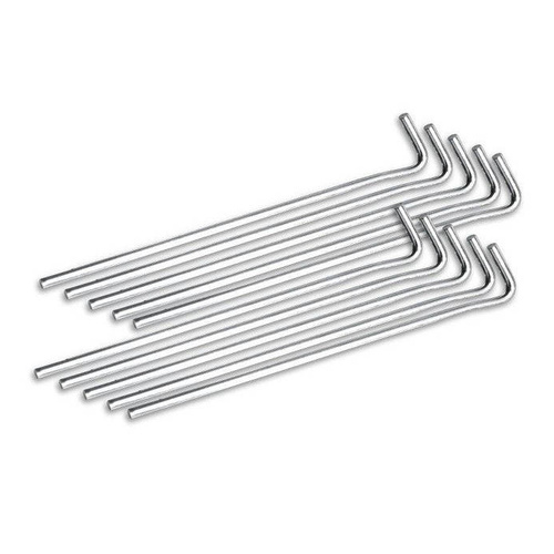 Rockland - Szpilki namiotowe - 19 cm - Stal - 10 sztuk - R45