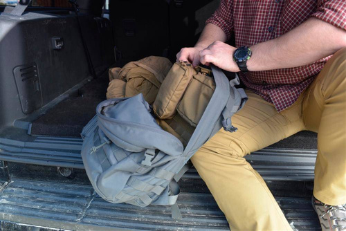 Helikon - Panel na rzep Insert MOLLE Adapter 2 - Cordura - Coyote - IN-MA2-CD-11