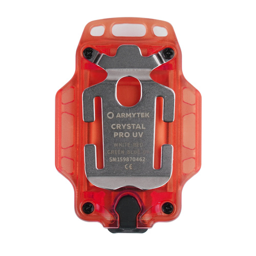 Armytek - Latarka kieszonkowa LED Crystal Pro UV - Czerwona - F10301RUV