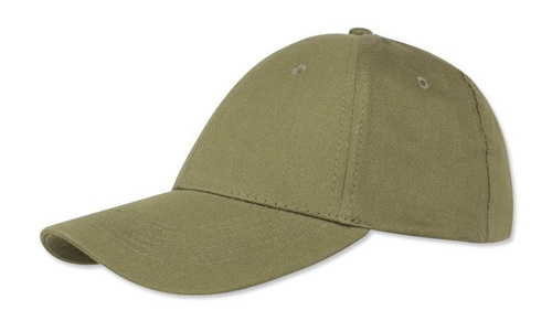 Mil-Tec - Czapka z daszkiem Baseball Cap - Bawełna - Oliwkowy - 12315001