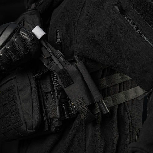 M-Tac - Kieszeń na stazę taktyczną z panelem Molle Gen. III - Czarna - 10137302