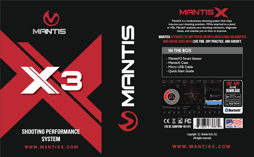 Mantis - System do treningu strzeleckiego Mantis X3 Shooting Performance - MT-1002