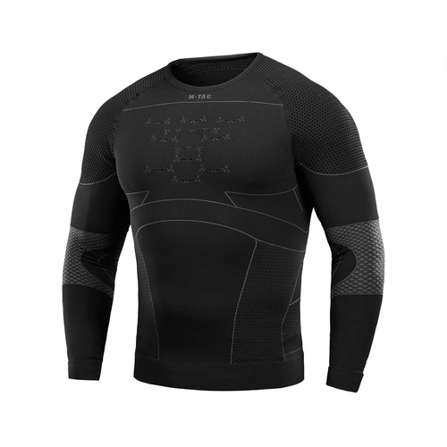 M-Tac - Termoaktywna bluza kompresyjna - Poliester - Czarny - 70036002