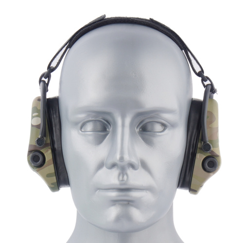 Sordin - Aktywne ochronniki słuchu Supreme Pro-X - Nakarkowe - Żelowe wkładki - Camo - 76302-X-06-G-S