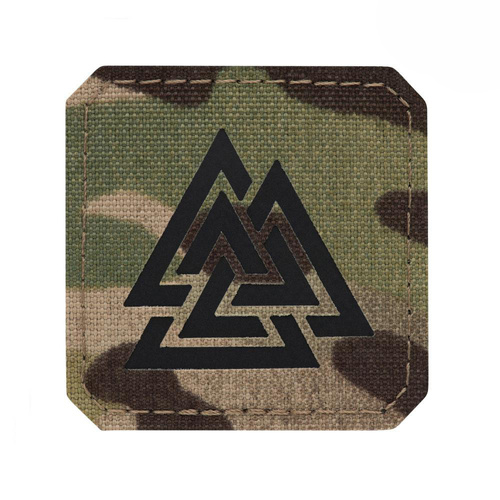 M-Tac - Naszywka Valknut Laser Cut - Multicam/Black - 51162802