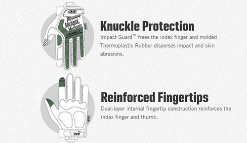 Mechanix - Rękawice taktyczne M-Pact - Woodland - MPT-77