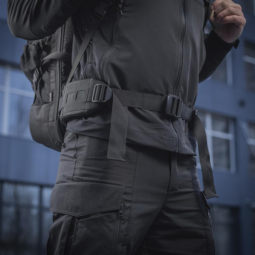 M-Tac - Plecak Wojskowy Elite Hex - Duży - Czarny - 10217002