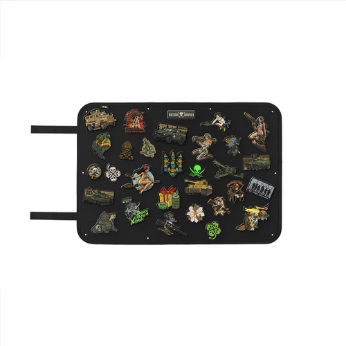 M-Tac - Panel na naszywki uniwersalny ROLL - 45x65 cm - Czarny - 10407002