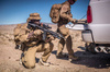 Helikon - Spodnie wojskowe MBDU Modern Battle Dress Uniform - NyCo Ripstop - Mud Brown - SP-MBD-NR-60