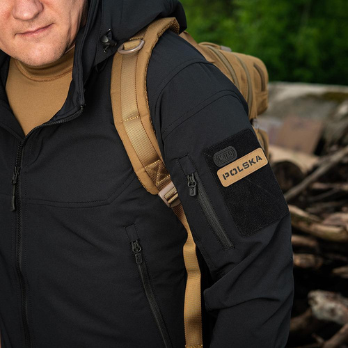 M-Tac - Naszywka Polska 25х80 - Laser Cut - Czarny / Coyote - 51004105