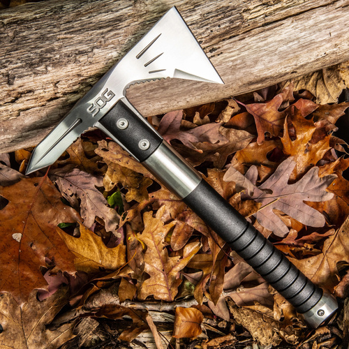 SOG - Toporek survivalowy Voodoo Hawk Mini - Srebrny - F182N-CP